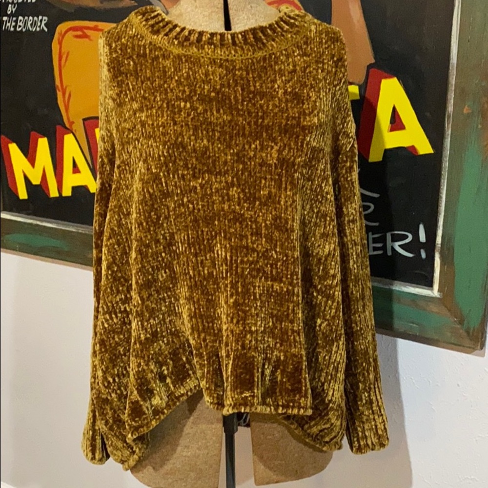 Massini Super Soft Chunky Gold Sweater